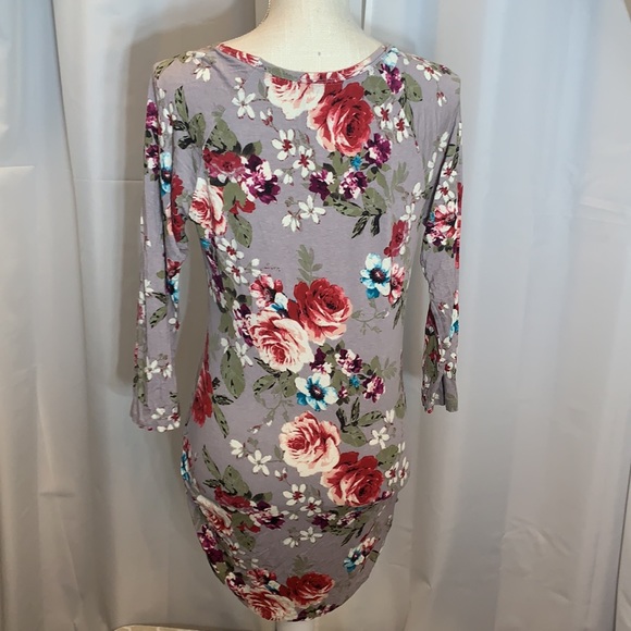 Like new! Eyelash Tunic Floral Top - Picture 5 of 7